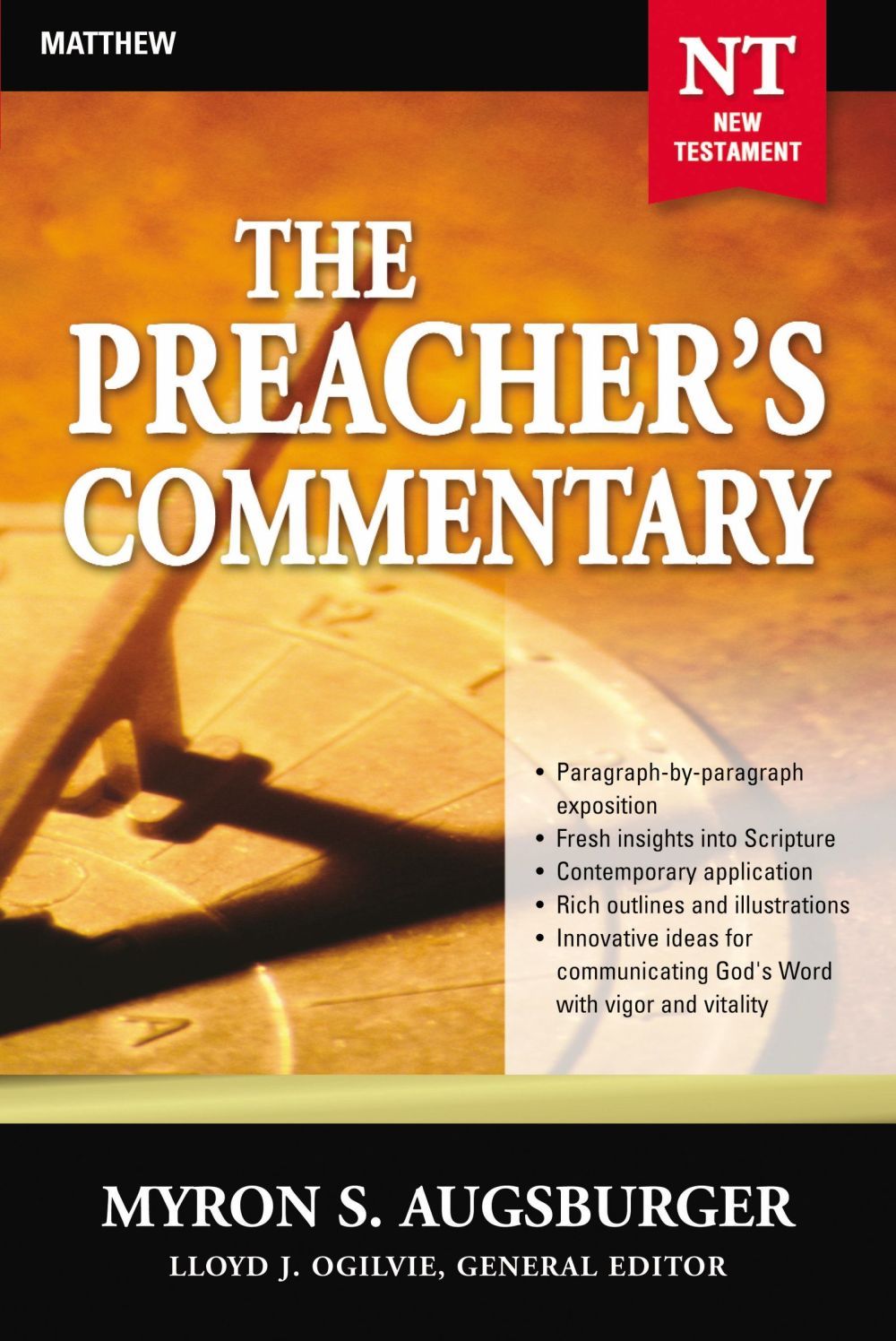The Preacher's Commentary- Vol. 24- Matthew