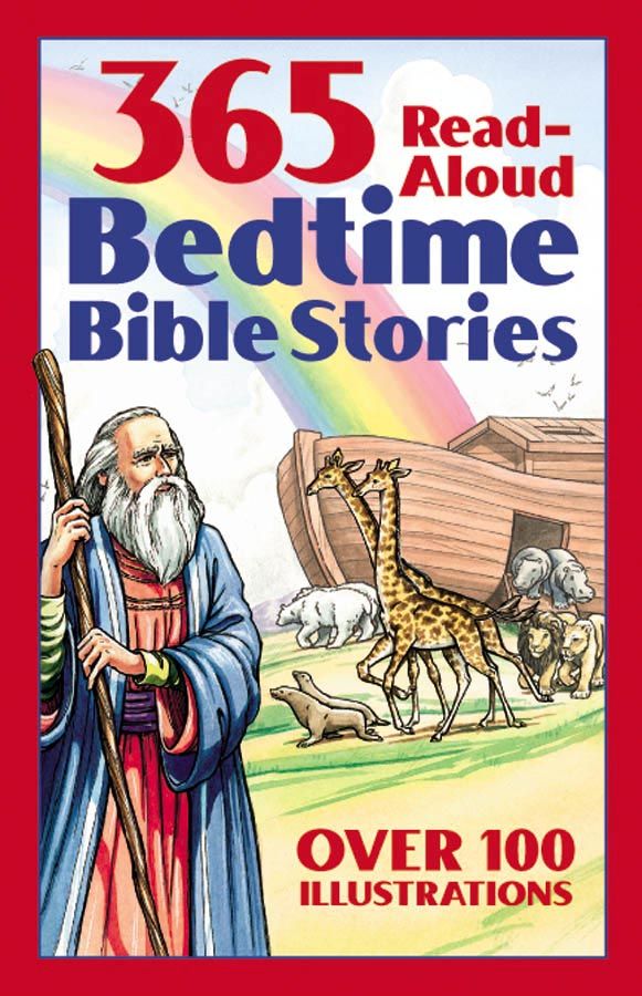 Bedtime Bible Story Book: 365 Read-aloud Stories from the Bible *Very Good*