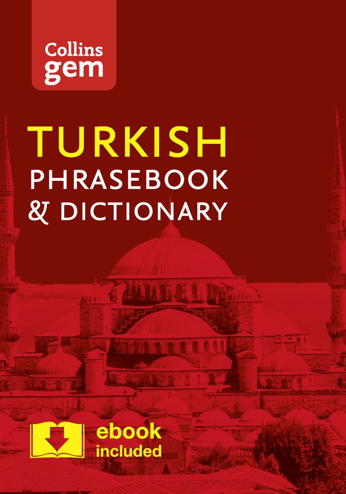 Collins Gem Turkish Phrasebook & Dictionary *Very Good*