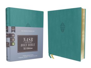 NASB, Holy Bible, XL Edition, Leathersoft, Teal, 1995 Text, Comfort Print