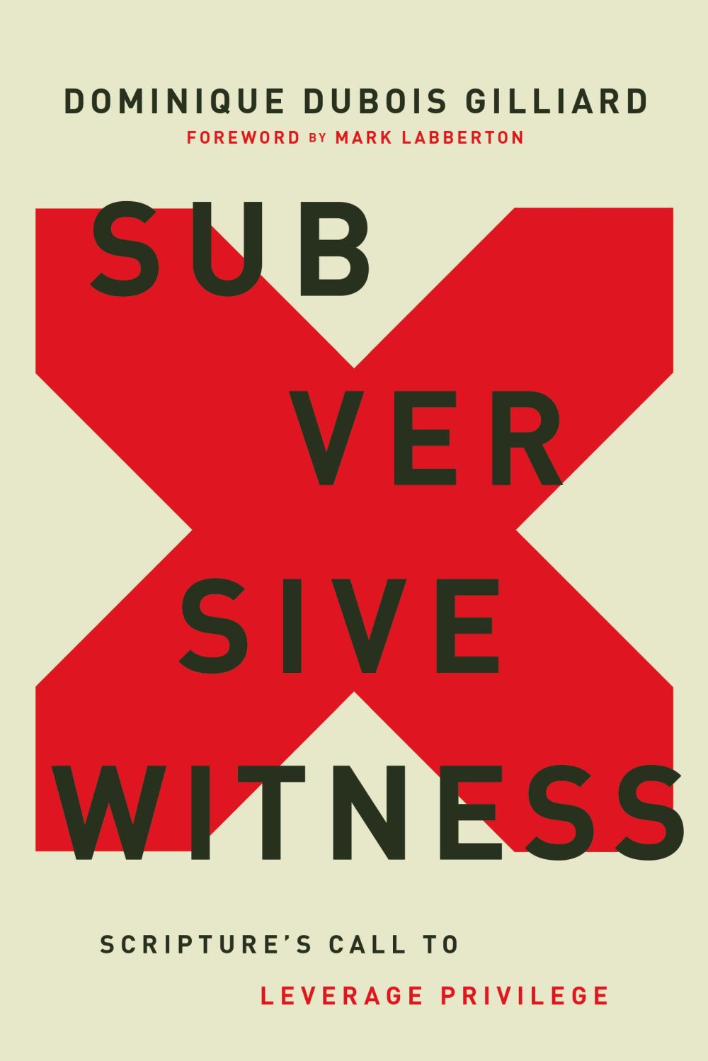 Subversive Witness: Scripture's Call to Leverage Privilege