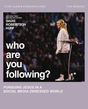 Who Are You Following? Bible Study Guide plus Streaming Video: Pursuing Jesus in a Social Media Obsessed World *Very Good*