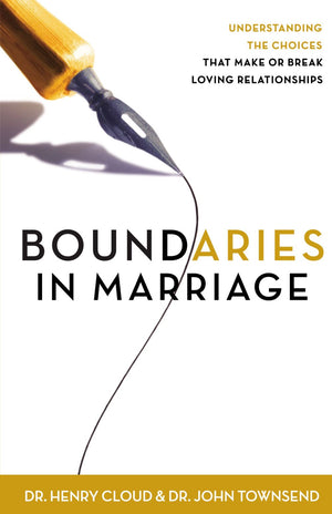 Boundaries in Marriage *Very Good*
