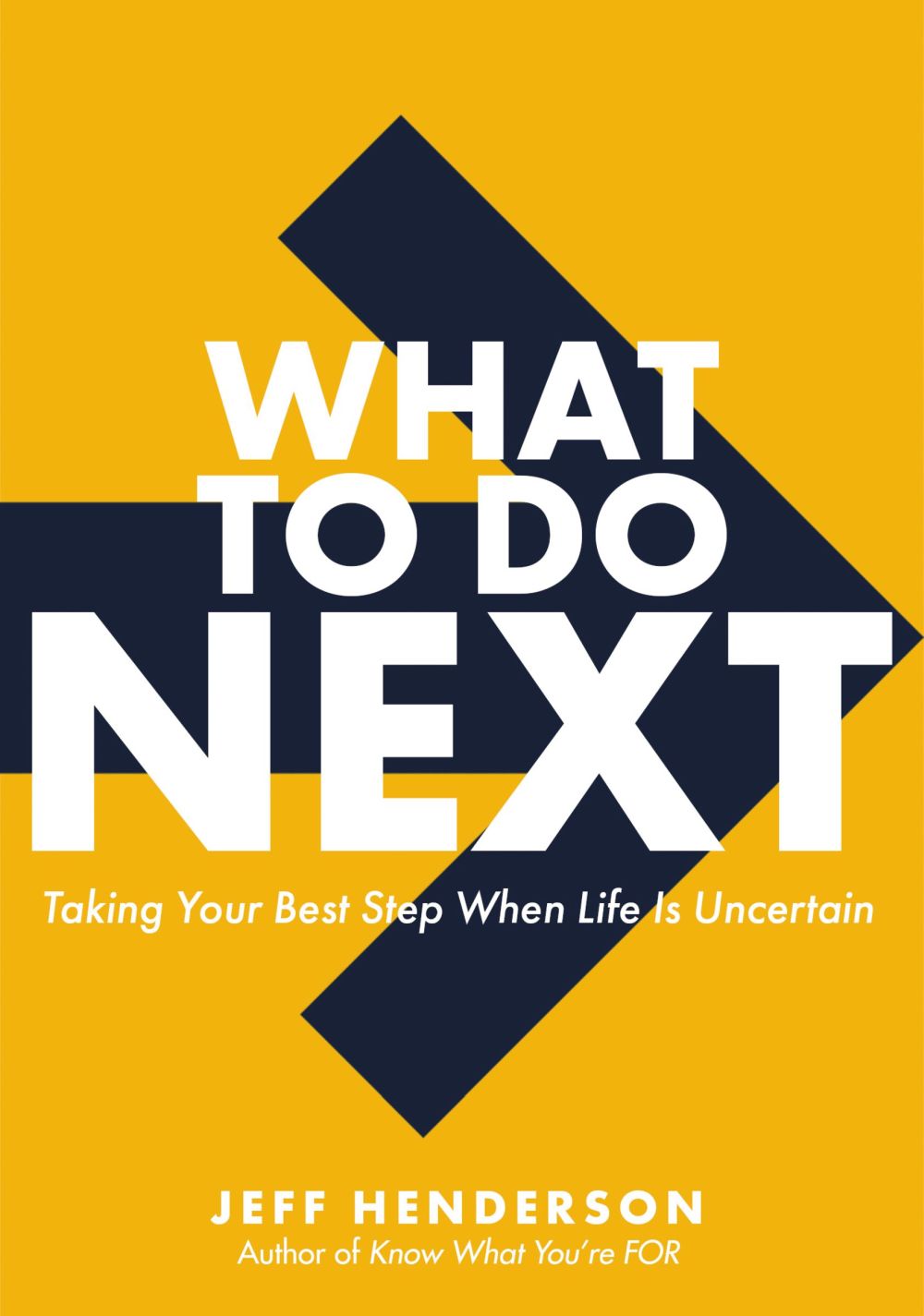 What to Do Next: Taking Your Best Step When Life Is Uncertain *Very Good*