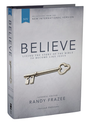 NIV, Believe, Hardcover: Living the Story of the Bible to Become Like Jesus