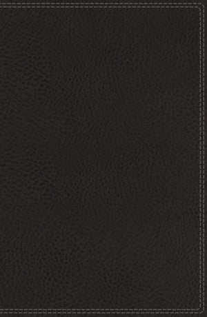 NIV, Preacher's Bible, Verse-by-Verse Format, Leathersoft, Black, Line Matched, Comfort Print