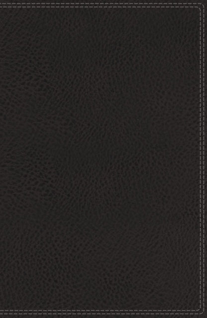 NIV, Preacher's Bible, Verse-by-Verse Format, Leathersoft, Black, Line Matched, Comfort Print