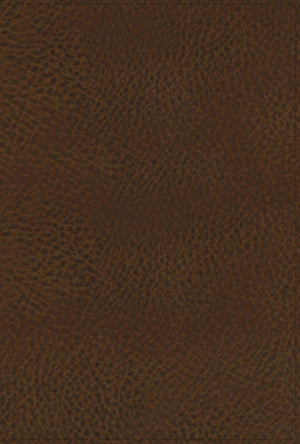 NASB, Preacher's Bible, Leathersoft, Brown, 1995 Text, Comfort Print *Like New*