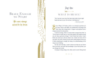 100 Days to Brave Deluxe Edition: Devotions for Unlocking Your Most Courageous Self *Very Good*