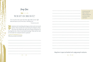 100 Days to Brave Guided Journal: Unlock Your Most Courageous Self *Very Good*