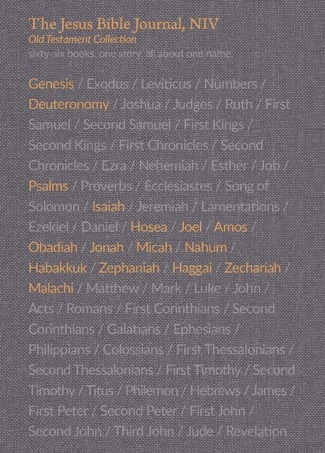 The Jesus Bible Journal, Selected Old Testament Books, 5-Volume Boxed Set, NIV, Paperback, Comfort Print *Very Good*