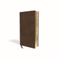 NIV, Pocket Thinline Bible, Leathersoft, Brown, Red Letter, Comfort Print *Very Good*