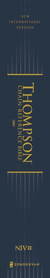 NIV, Thompson Chain-Reference Bible, Hardcover, Navy, Red Letter, Comfort Print