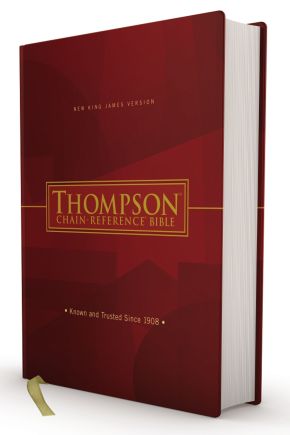 NKJV, Thompson Chain-Reference Bible, Hardcover, Red Letter *Very Good*