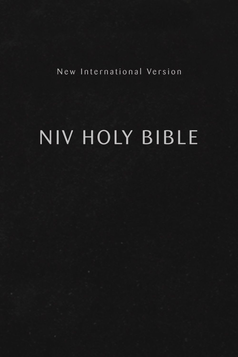 NIV, Holy Bible, Compact, Paperback, Black, Comfort Print *Very Good*