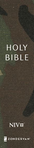 NIV, Holy Bible, Compact, Paperback, Woodland Camo, Comfort Print