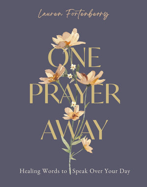 One Prayer Away: Healing Words to Speak Over Your Day (90 Devotions for Women) *Very Good*