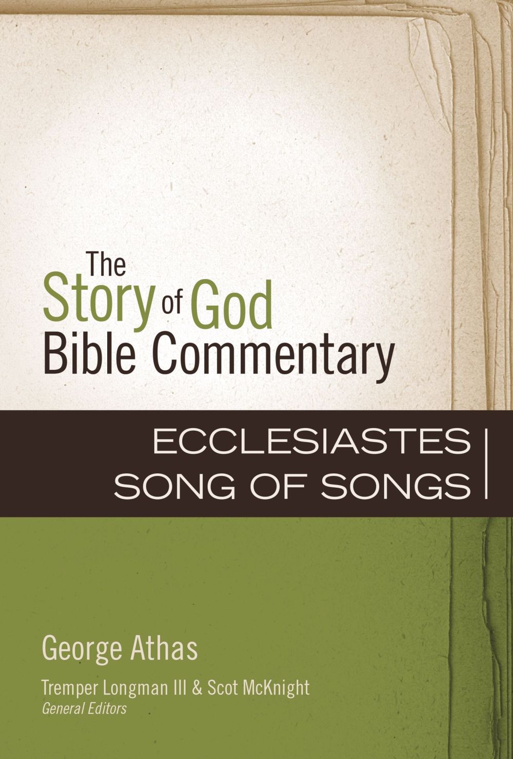 Ecclesiastes, Song of Songs (16) (The Story of God Bible Commentary) *Very Good*