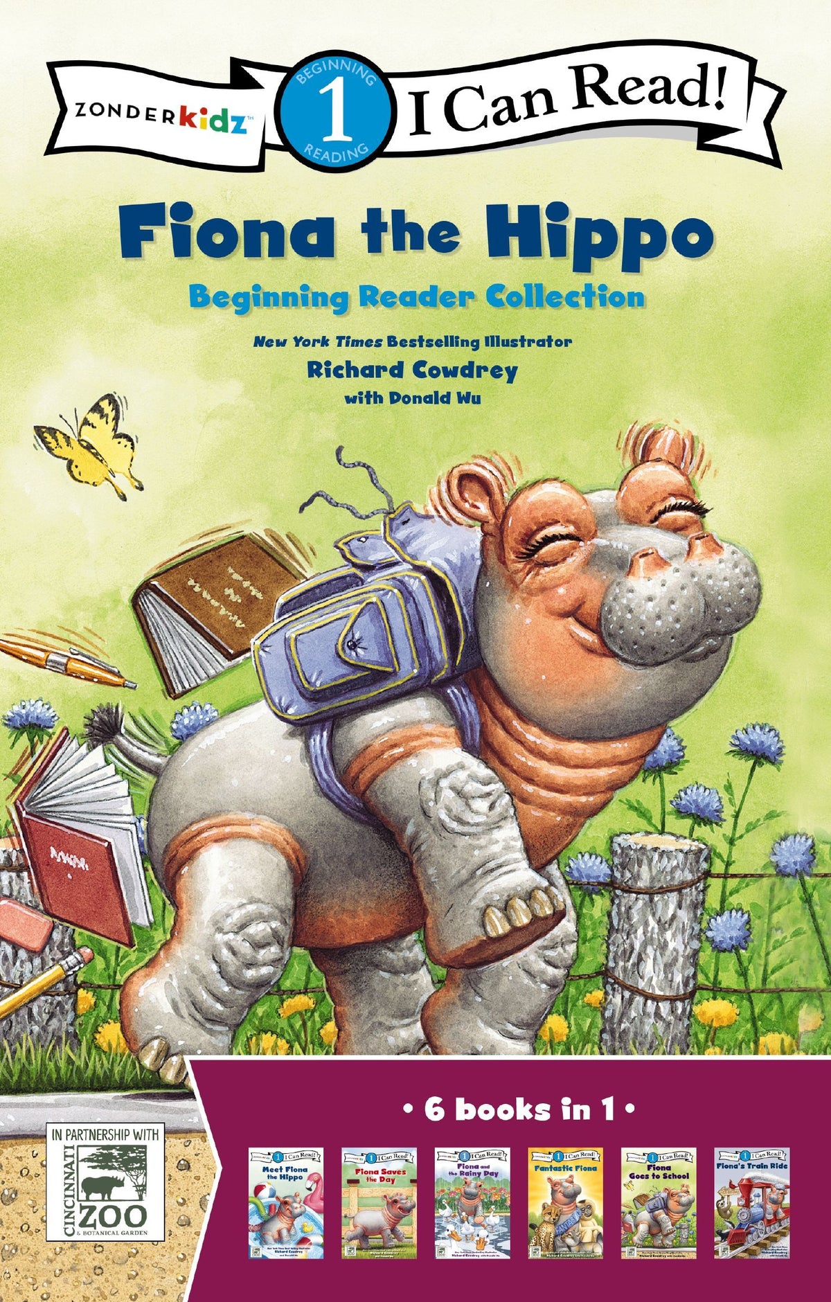 Fiona the Hippo I Can Read 6 in 1 *Very Good*
