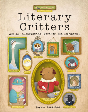 Literary Critters: William Shakesbear's Journey for Inspiration *Very Good*