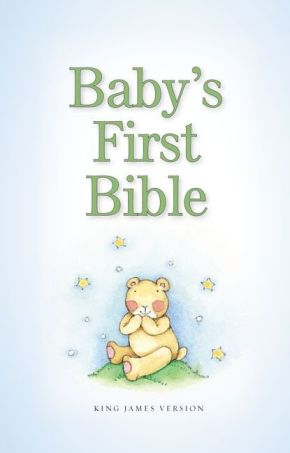 KJV, Baby's First Bible, Hardcover, Blue *Very Good*
