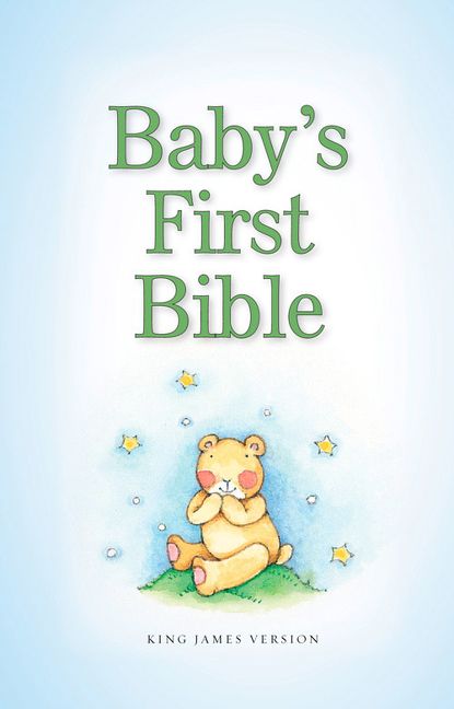 KJV, Baby's First Bible, Hardcover, Blue *Very Good*