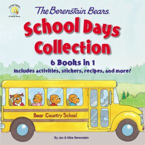 The Berenstain Bears School Days Collection: 6 Books in 1, Includes activities, stickers, recipes, and more! (Berenstain Bears/Living Lights: A Faith Story) *Acceptable*