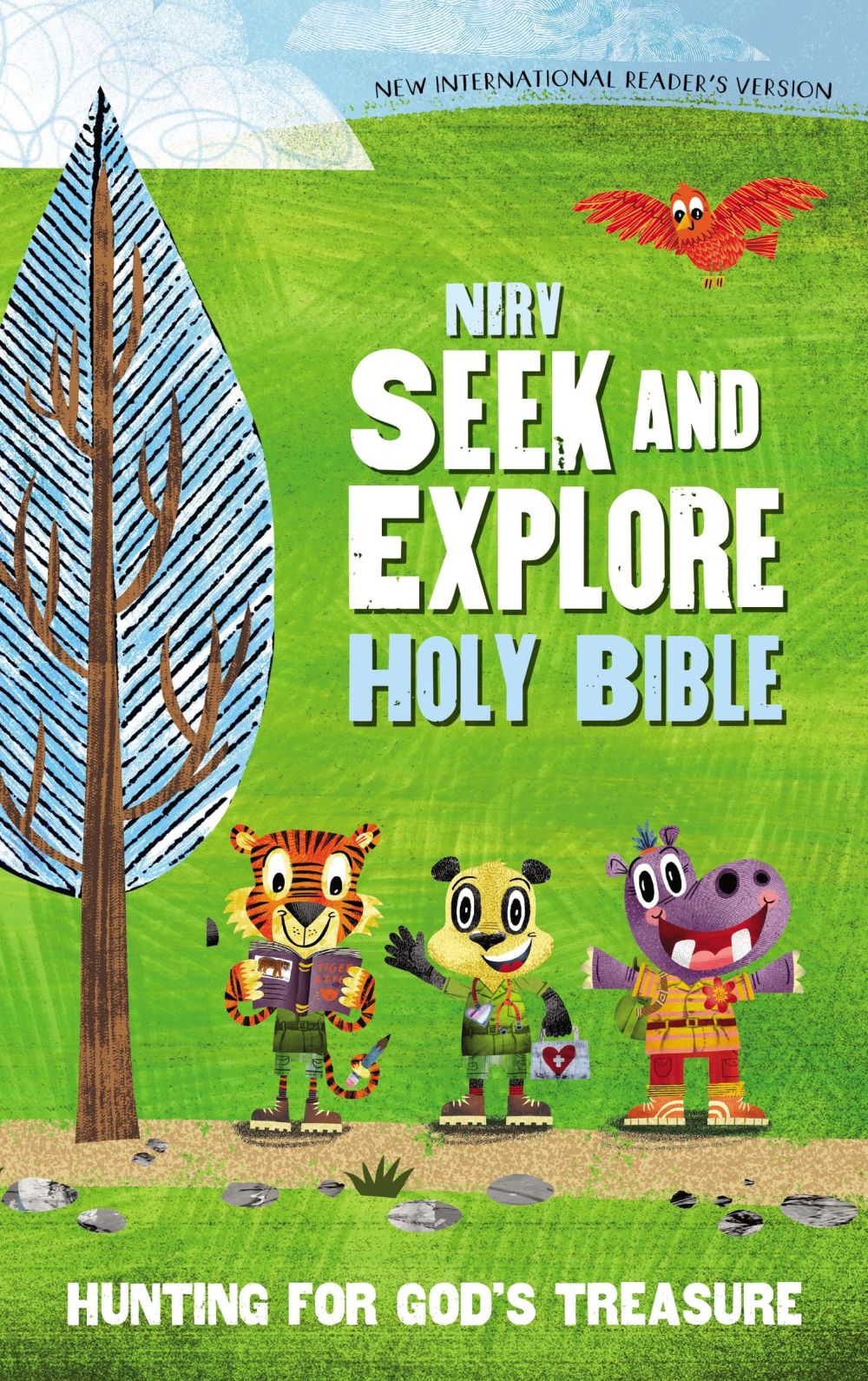 NIrV, Seek and Explore Holy Bible, Hardcover: Hunting for God’s Treasure *Very Good*