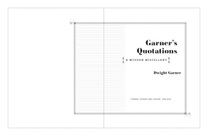 Garner's Quotations: A Modern Miscellany