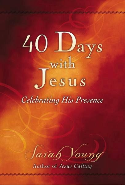40 Days With Jesus: Celebrating His Presence (A 40-Day Devotional) (Jesus Calling®) *Very Good*
