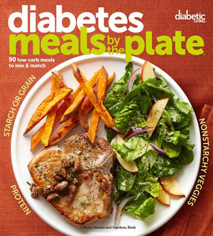 Diabetic Living Diabetes Meals by the Plate: 90 Low-Carb Meals to Mix & Match *Very Good*