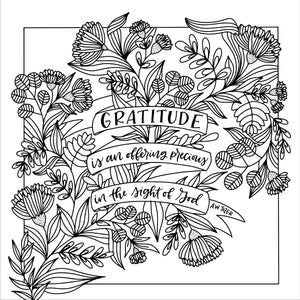 Choose Joy: A Coloring Book of Gratitude and Wonder *Very Good*