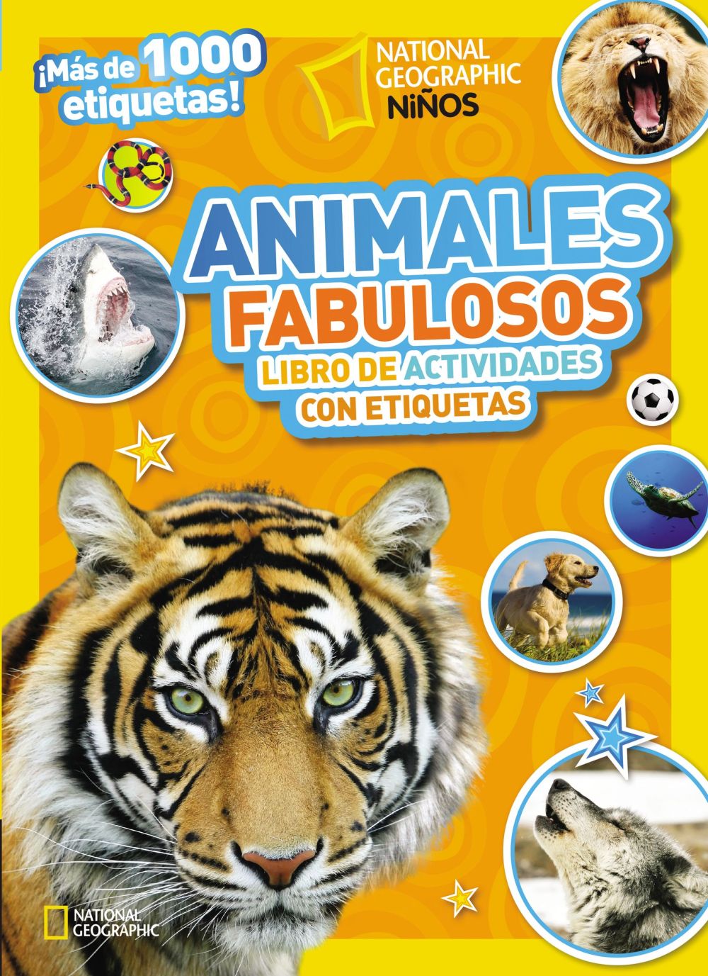 Animales fabulosos: Libro de actividades con etiquetas (National Geographic Kids) (Spanish Edition)