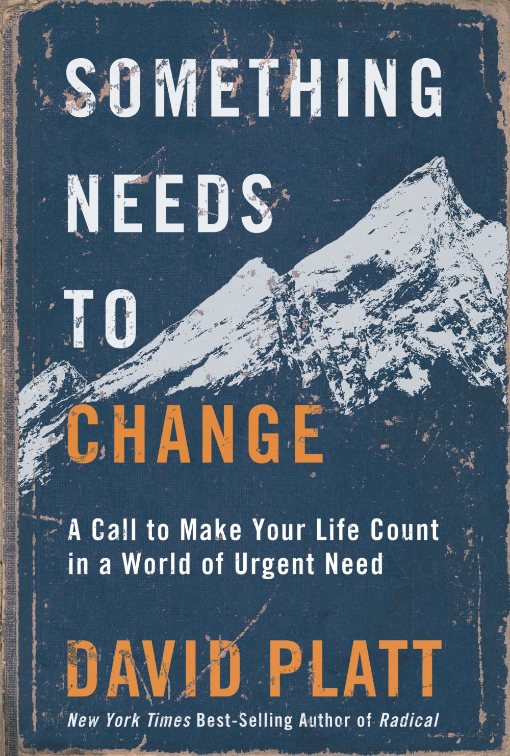 Something Needs to Change: A Call to Make Your Life Count in a World of Urgent Need