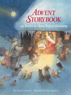 Advent Storybook: 24 Stories to Share Before Christmas *Very Good*