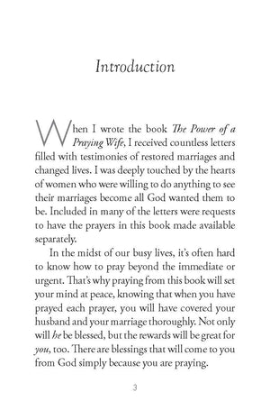 The Power of a Praying Wife Book of Prayers (Milano Softone)