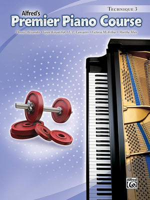 Premier Piano Course Technique, Bk 3 (Premier Piano Course, Bk 3) cover image