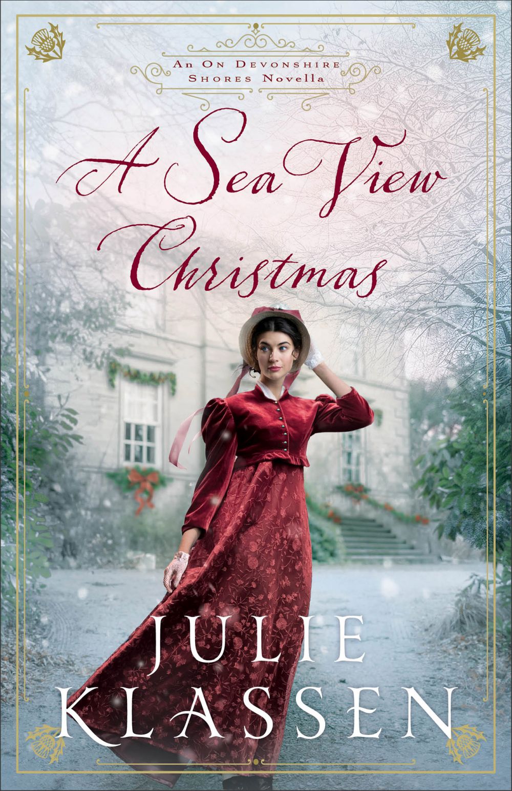 A Sea View Christmas: (A Holiday Regency Historical Novella with Sisters and Second Chance Romance)(On Devonshire Shores)