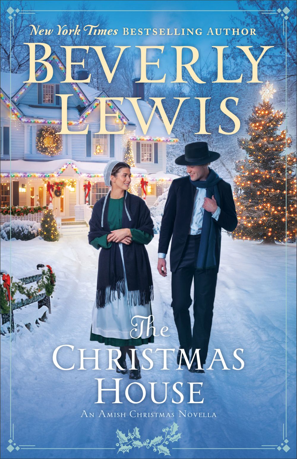The Christmas House: A Christian Fiction Amish Christmas Novella in Lancaster County with Holiday Romance in the Small Town of Hickory Hollow
