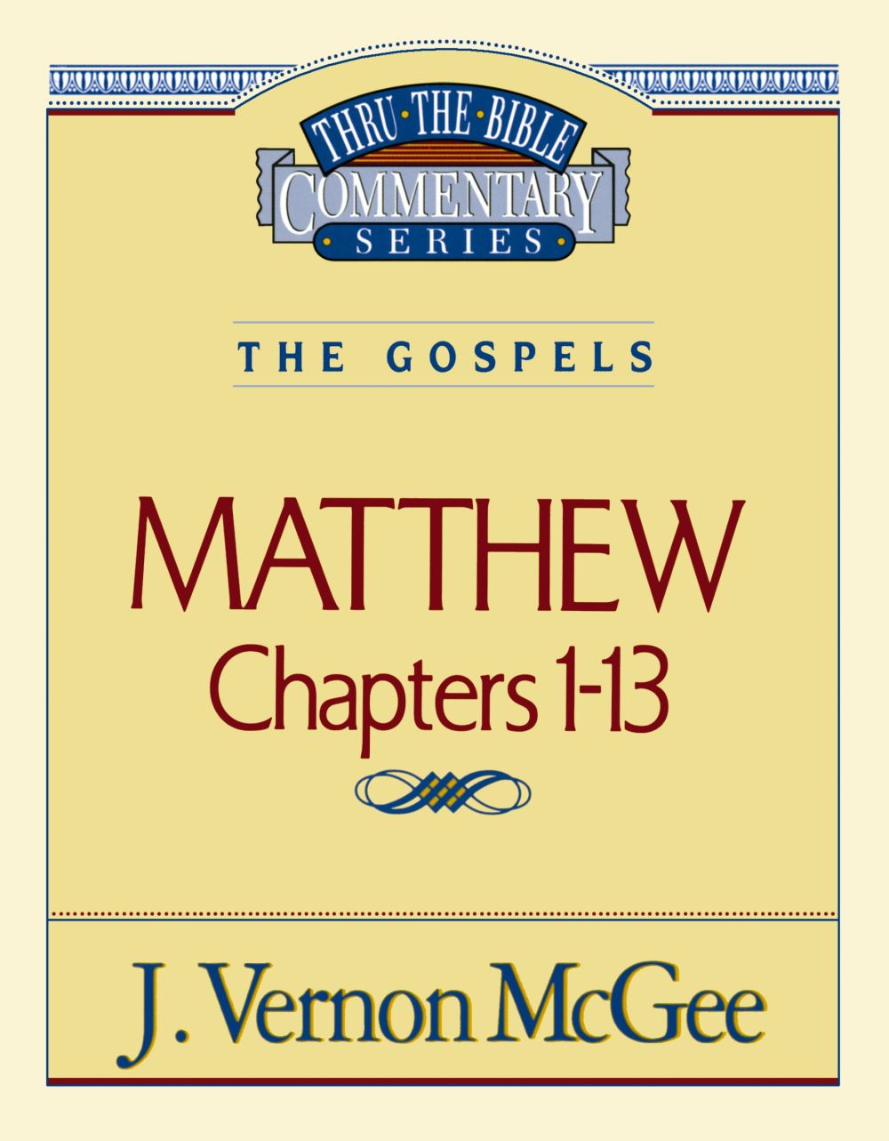 Matthew  I (Thru the Bible)