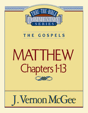 Matthew  I (Thru the Bible) *Very Good*