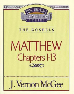 Matthew  I (Thru the Bible) *Very Good*