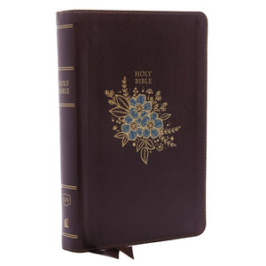 KJV Holy Bible: Personal Size Giant Print with 43,000 Cross References, Deluxe Burgundy Leathersoft, Red Letter, Comfort Print: King James Version *Like New*