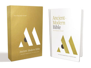 NKJV, Ancient-Modern Bible, Hardcover, Comfort Print: One faith. Handed down. For all the saints. *Very Good*