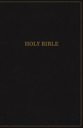 KJV Holy Bible: Thinline, Black Leathersoft, Red Letter, Comfort Print (Thumb Indexed): King James Version: Holy Bible, King James Version