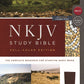 NKJV Study Bible, Bonded Leather, Burgundy, Full-Color, Thumb Indexed, Comfort Print: The Complete Resource for Studying God's Word *Like New*