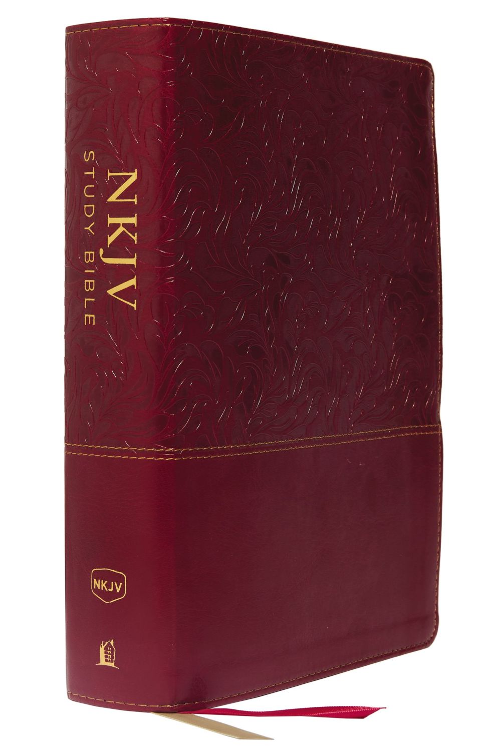 NKJV Study Bible, Leathersoft, Red, Full-Color, Comfort Print: The Complete Resource for Studying God's Word