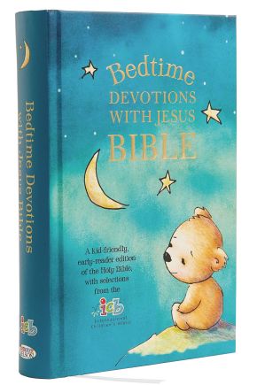 ICB, Bedtime Devotions with Jesus Bible, Hardcover: International Children's Bible *Very Good*