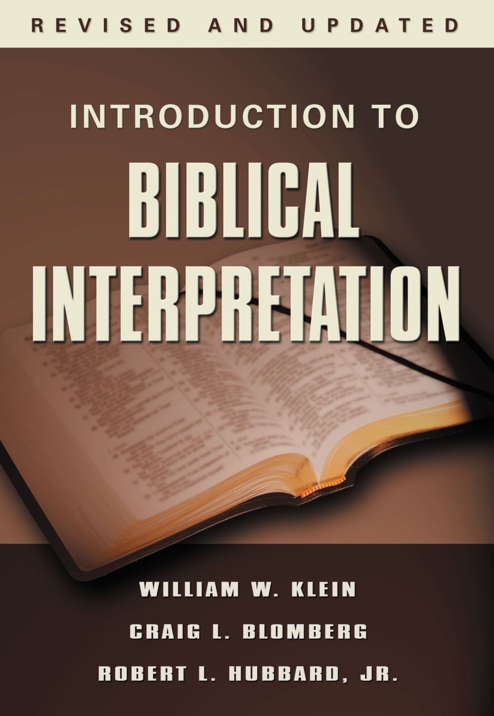 Introduction to Biblical Interpretation, Revised Edition