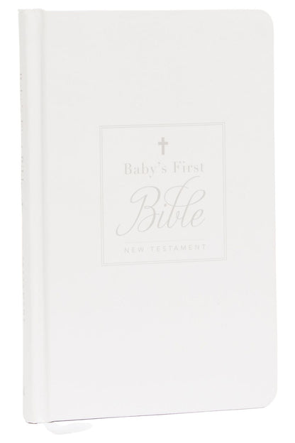 KJV, Baby's First New Testament, Hardcover, White, Red Letter, Comfort Print: Holy Bible, King James Version *Like New*